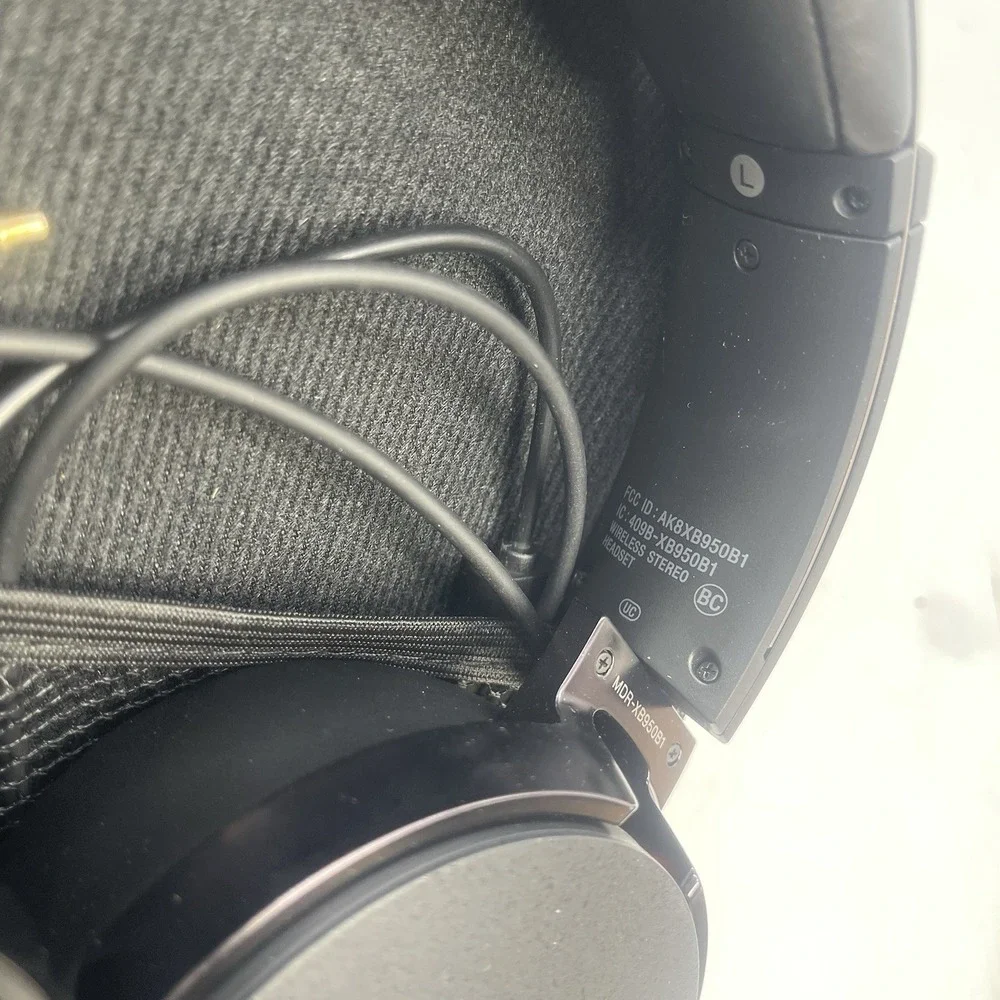 SONY MDR-XB950BT Bass Boost Bluetooth Wireless Headphones Over-Ear Tested Works